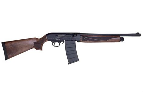 A semi-automatic shotgun is an assault weapon if it has a folding or telescoping stock, a pistol grip, a detachable magazine, or a revolving cylinder. . 410 shotgun semi auto magazine fed